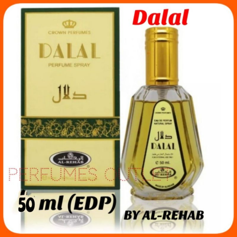 Perfume DALAL Eau De Parfum EDP 50ml By Al Rehab Shopee Malaysia