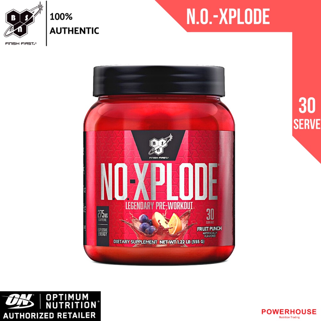 Bsn N O Xplode Pre Workout Servings No Xplode Pre Workout Power