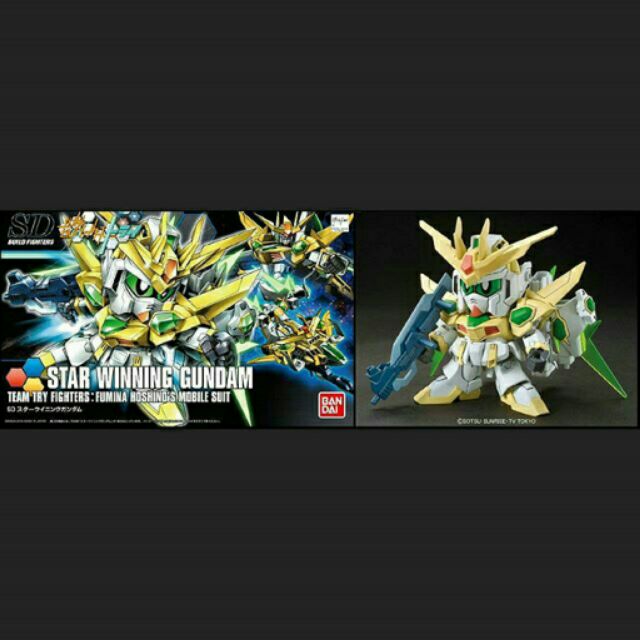 Star Winning Gundam SDBF Gundam Model Kits Shopee Malaysia