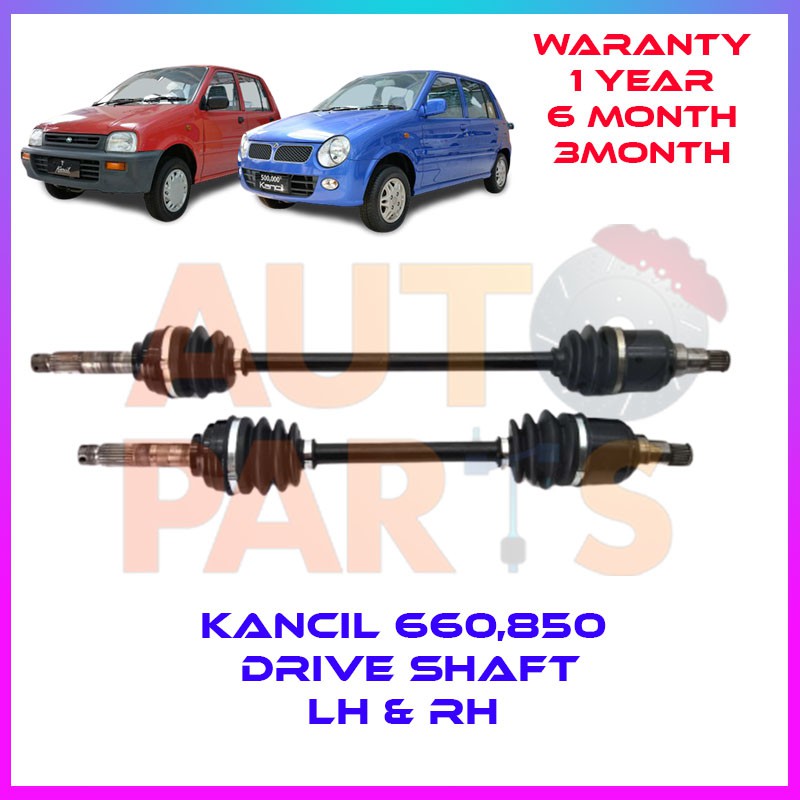 DRIVE SHAFT FOR PERODUA KANCIL MANUAL 660 850 A4U Shopee Malaysia