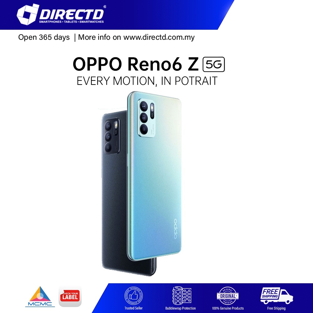 OPPO Reno 6z 5G Reno 6 Z 5G 8GB RAM 128GB ROM Shopee Malaysia