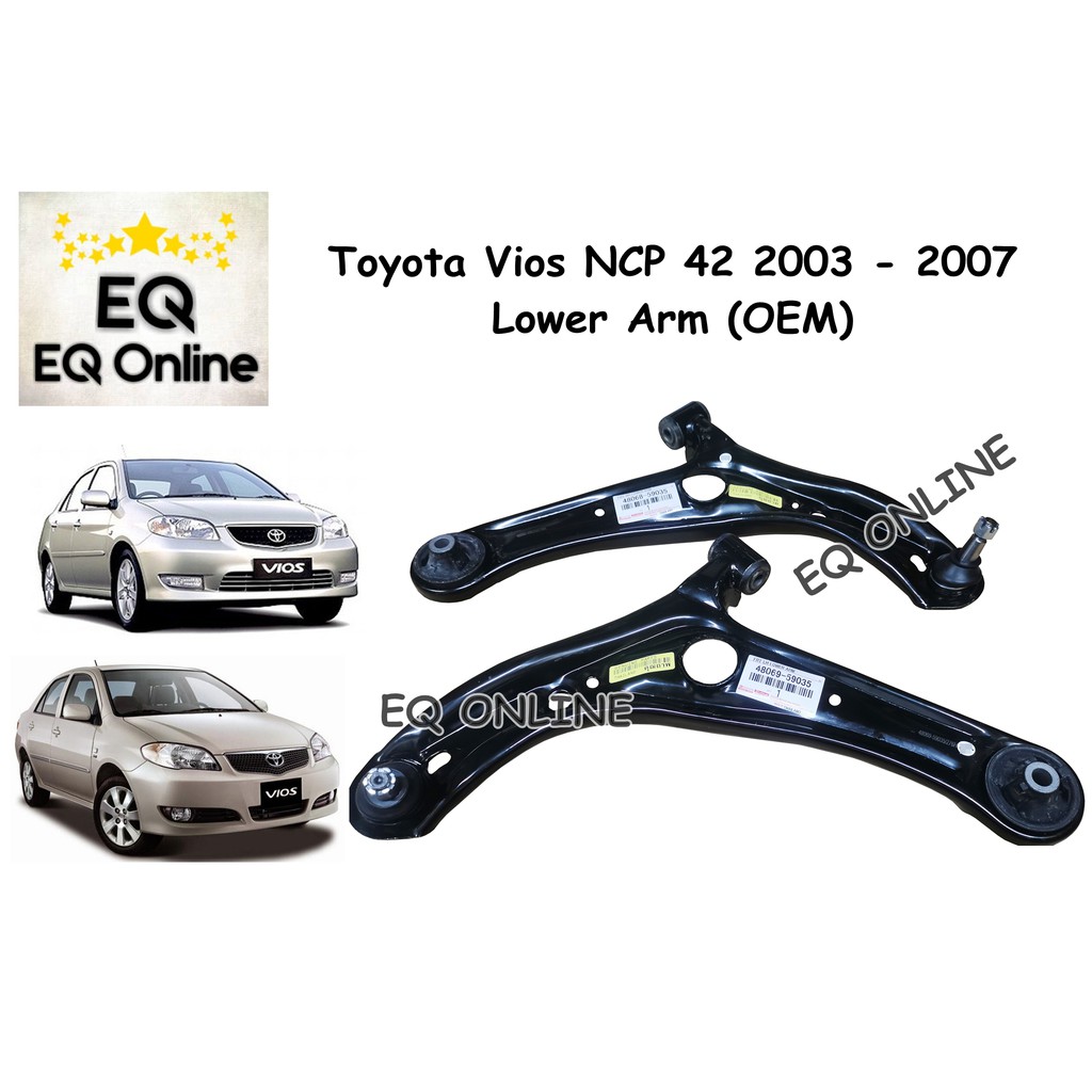 Toyota Vios Ncp Lower Arm Oem Toyota Thailand L R