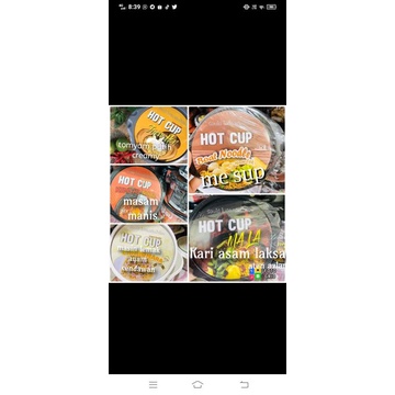 MAGGIE HOT CUP THAI HALAL Shopee Malaysia