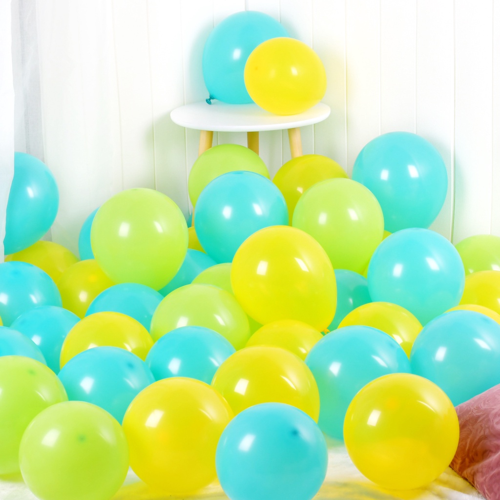 Pcs Inch G Thicked Latex Balloons Mixed Set Balloon For Jungle