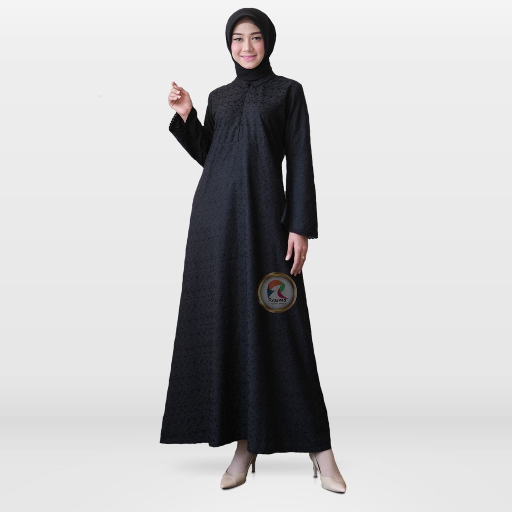 KATUN HITAM Import Black Robe Made Of Cotton The Latest Women S