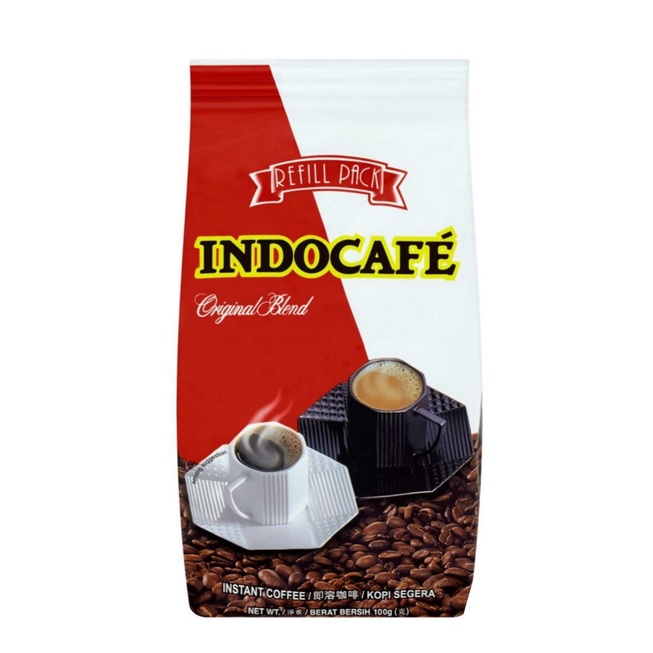 Indocafe Instant Coffee Original Blend Refill Pack G G