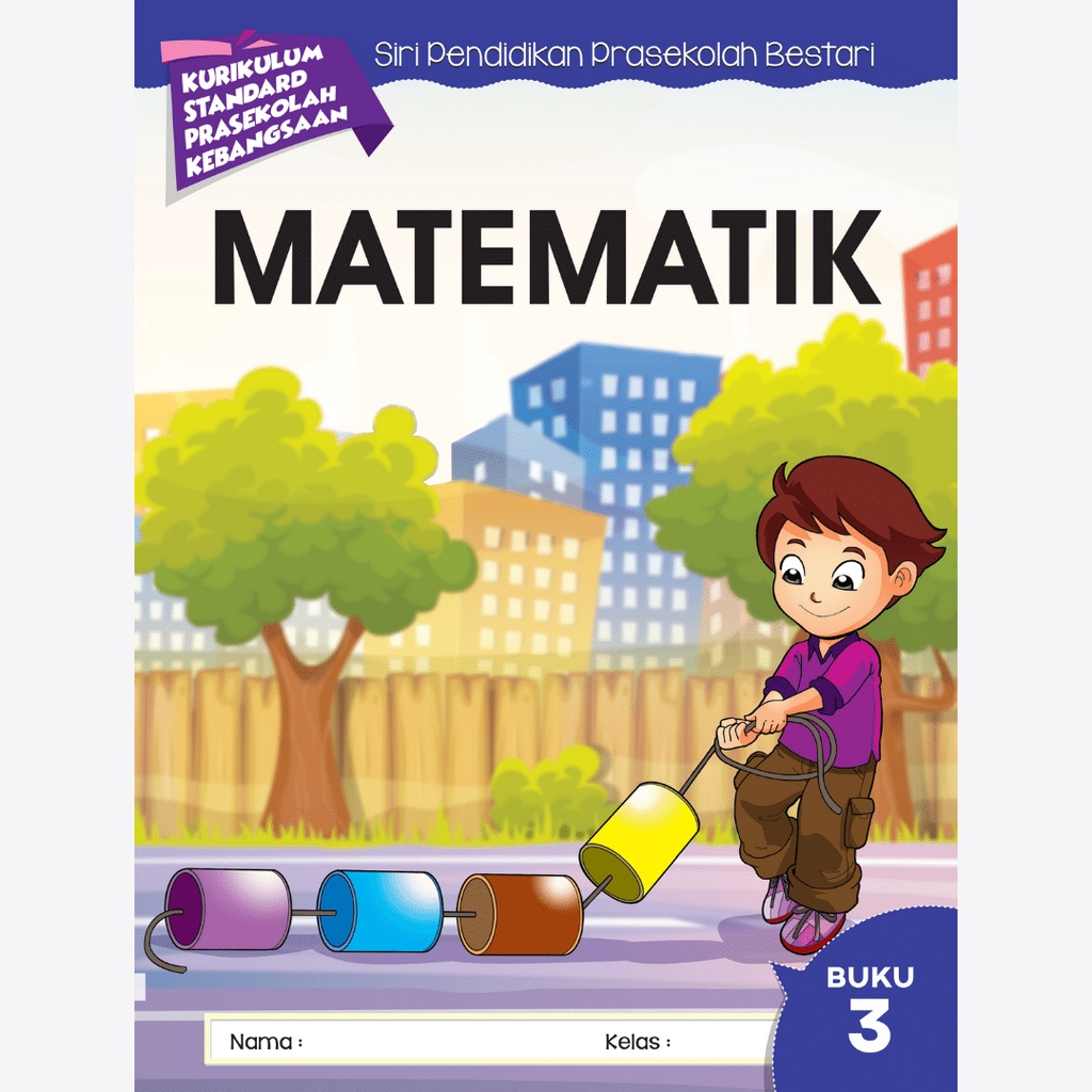 Aras Mega Pendidikan Prasekolah Bestari Matematik Buku 1 Buku 4