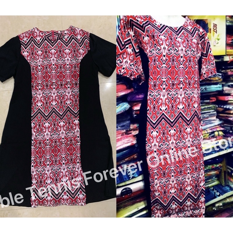 Baju Gaun Corak Trdisional Gadis Iban Dayak Asli Shopee Malaysia