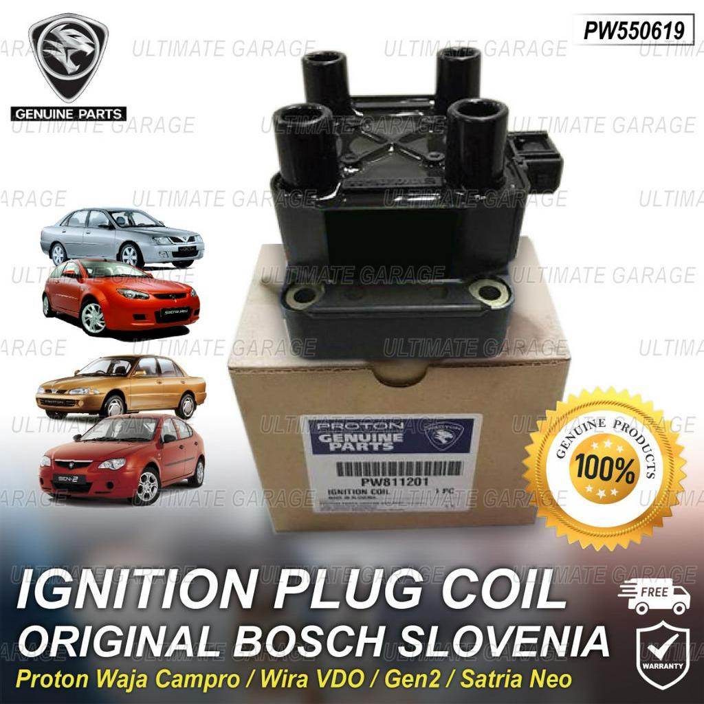 Bosch Ignition Plug Coil Pencil Proton Wira VDO Arena Gen 2 Persona