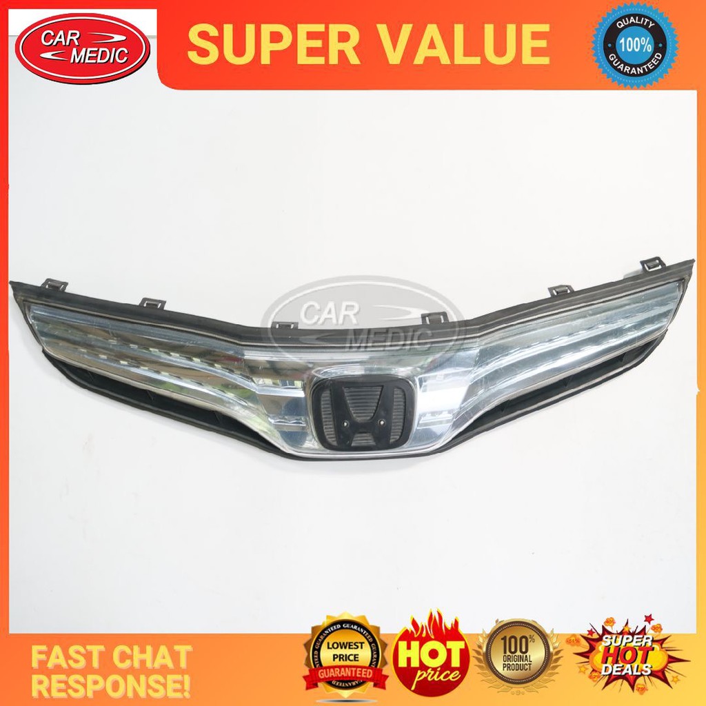 Original Honda Jazz GE Hybrid 2010 Front Grille Used Shopee Malaysia