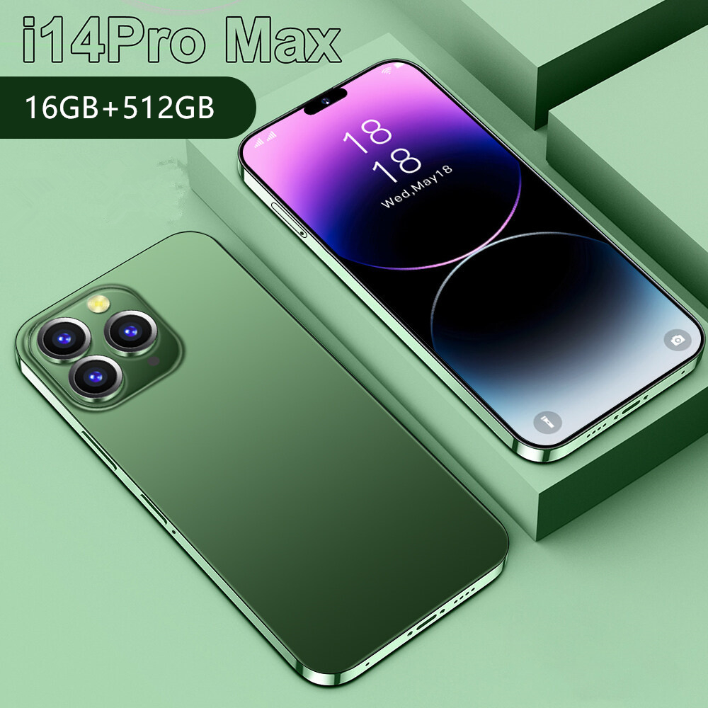 I14promax Unlocking Phone 16GB 512GB Dual Sim Card Android Smartphone