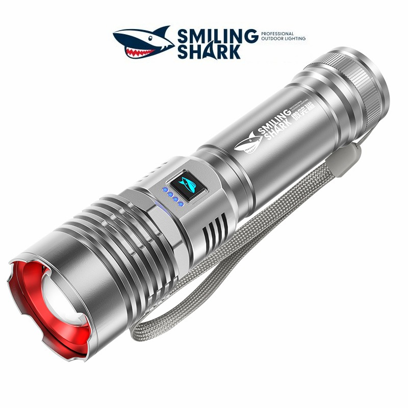 Smiling Shark SD5217 Torch Light Led Flashlight 7000 Lumens Handheld