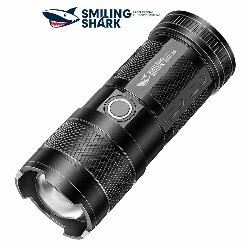 Smiling Shark Sd Led Torch Light M Super Bright Flashlight Usb