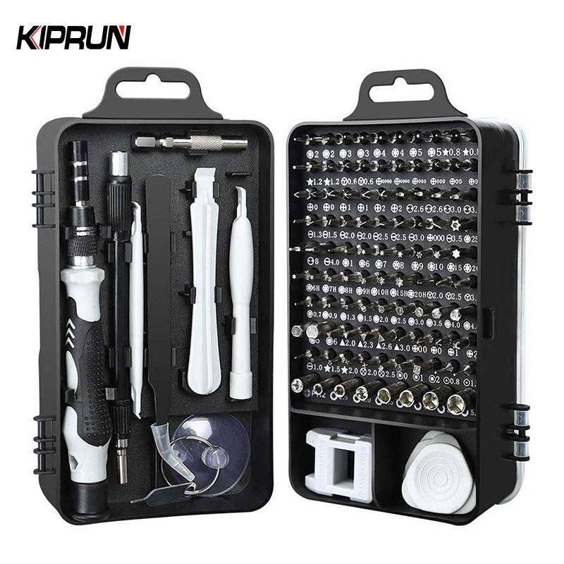 KIPRUN Screwdriver Set 115 In 1 Computer Repair Kit Electronic Tool Kit