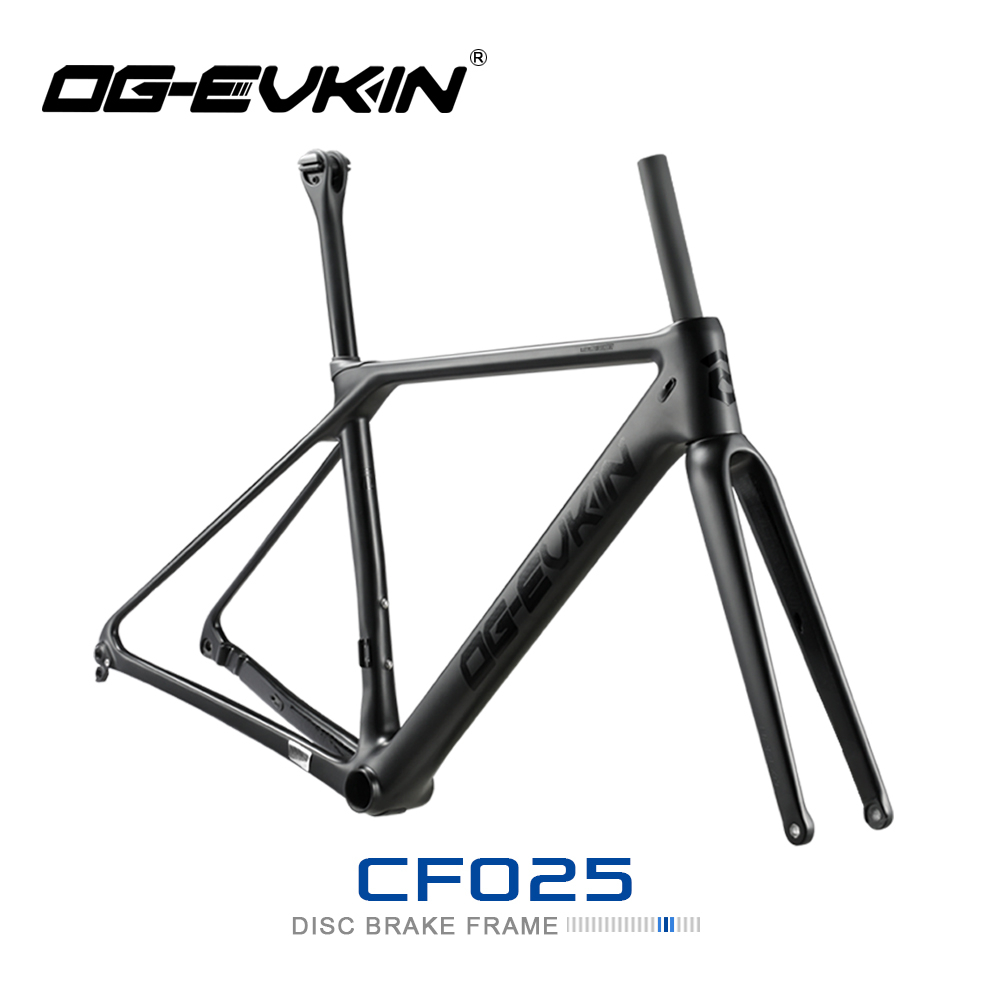 OG EVKIN Carbon Road Bike Frame Disc Brake Bicycle Frame BB86 700x28C