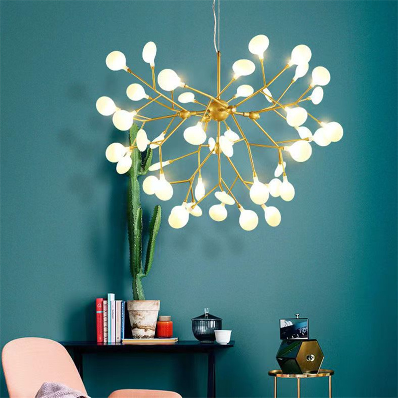 Nordic Chandelier Ceiling Light Post Modern Minimalist Creative