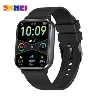 Skmei Smart Watch Lelaki Bluetooth Phone Call Full Touch Screen