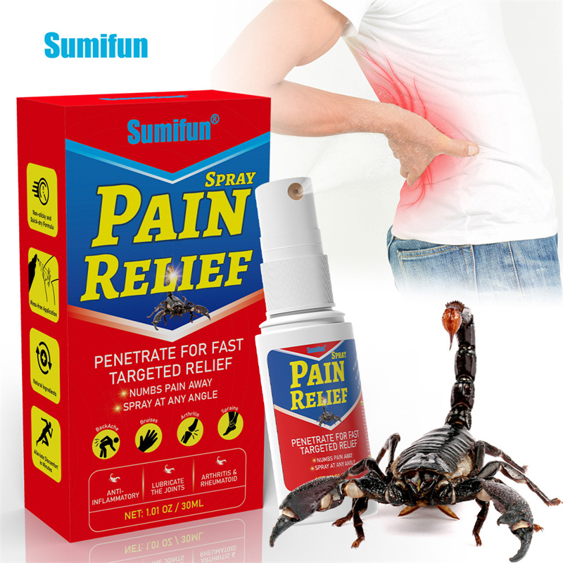 Sumifun Scorpion Venom Pain Relief Spray Penetrate For Fast Targeted