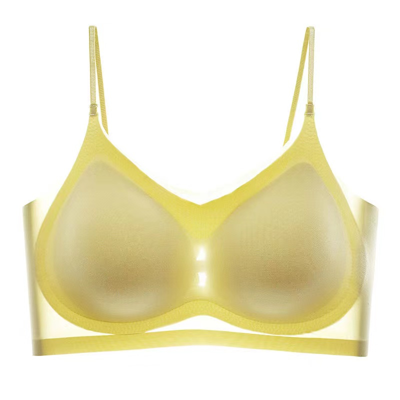 Maniyun Cm Thin Summer Ice Silk Bra Women Comfort Non Wired Seamless