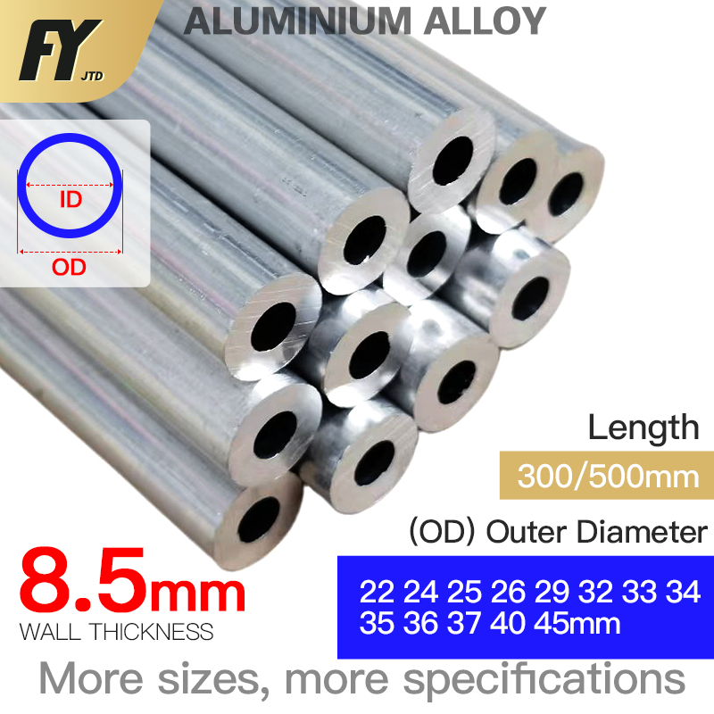 Fuyi Aluminum Tube Mm Wall Thickness Pipe Od Mm Straight Mm