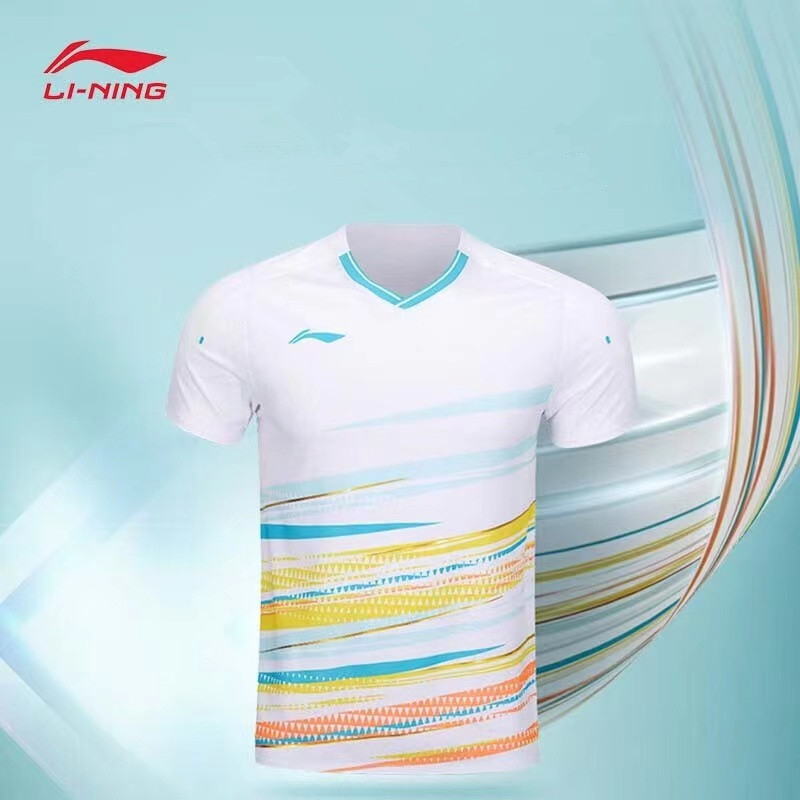 Li Ning S New Badminton Men S And Women S Short Sleeve Quick Drying And