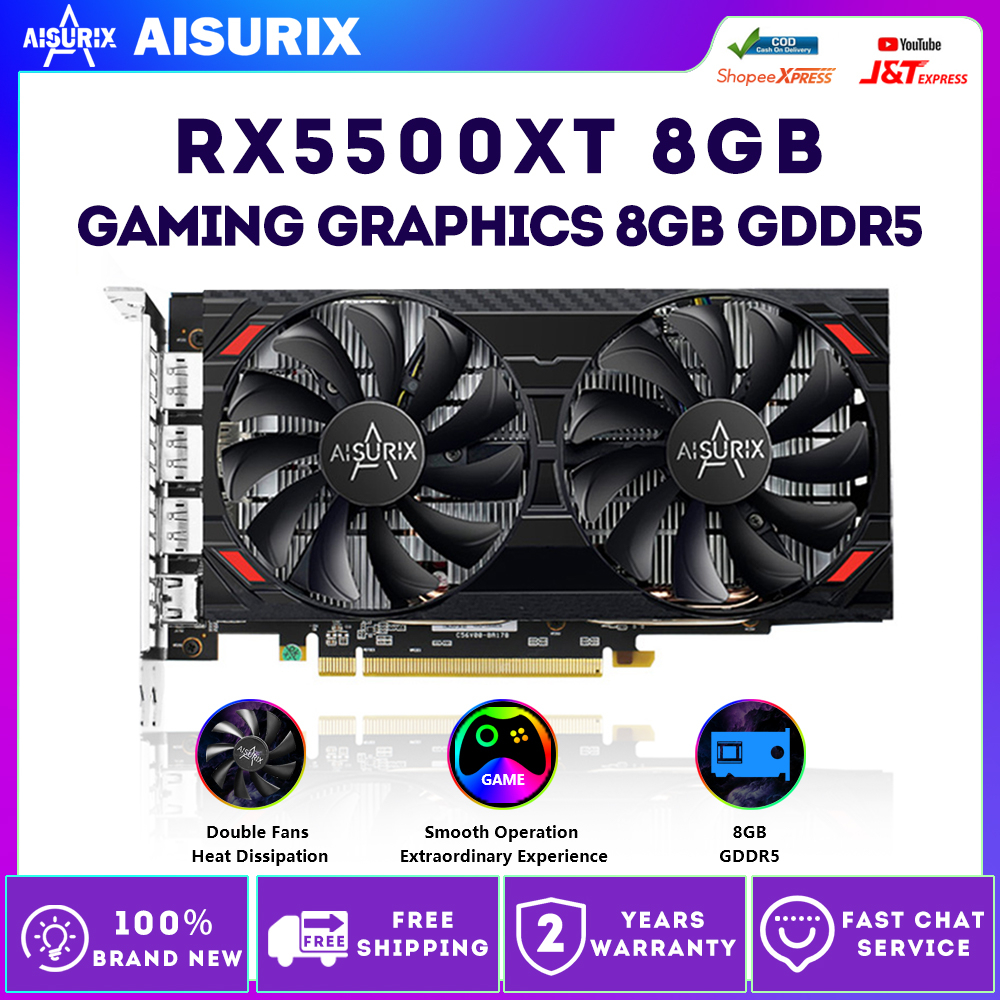 Aisurix Rx Xt G Graphics Card Gddr Bit Video Card Gpu Gaming