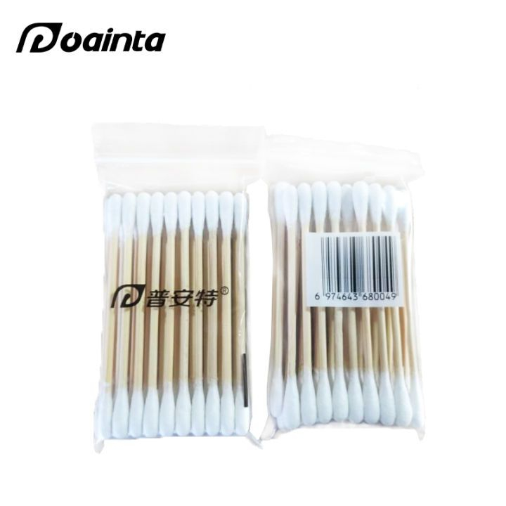 Puainta Double Headed Cotton Swab Bamboo 1 Bag Shopee Malaysia