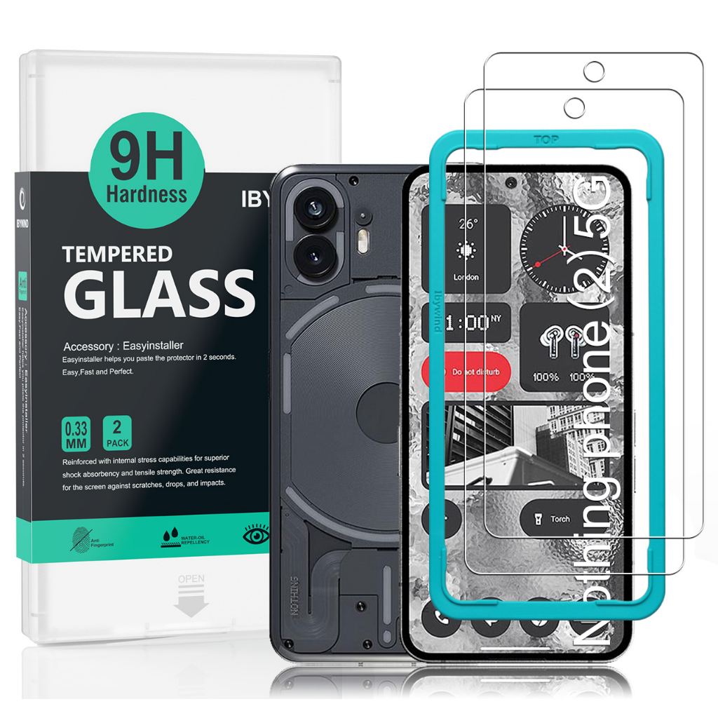 Ibywind Tempered Glass Screen Protector For Nothing Phone G Pcs