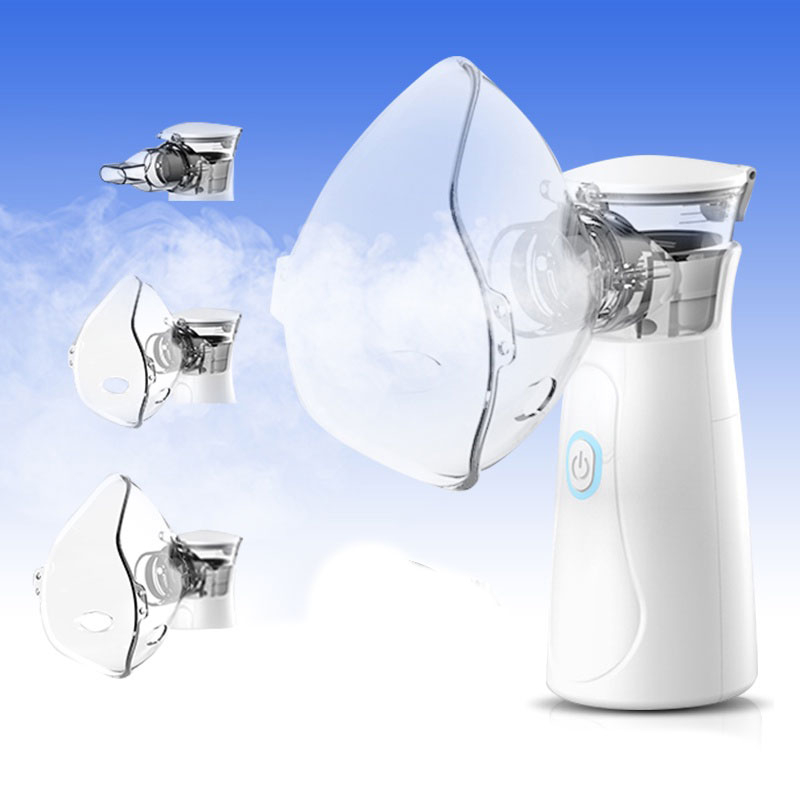 Handheld Atomizer Portable Ultrasonic Mesh Nebulizer Spray Fog Steam