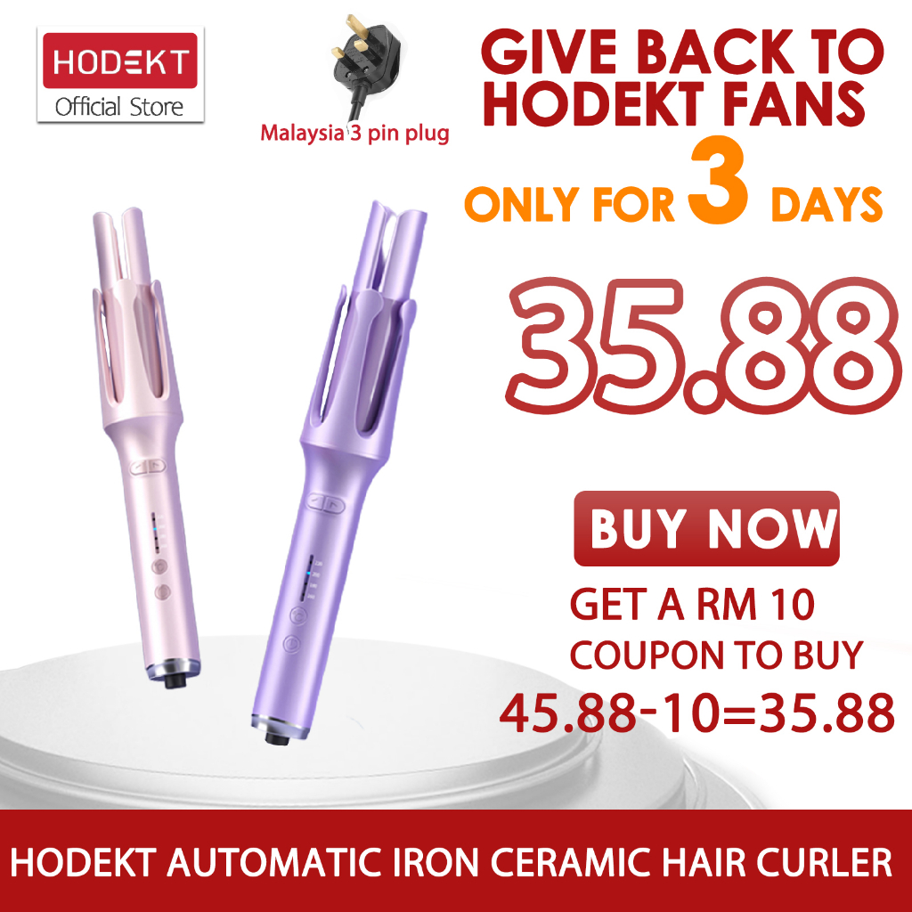 Hodekt Automatic Iron Ceramic Hair Curler Automatic Iron Ceramic Hair