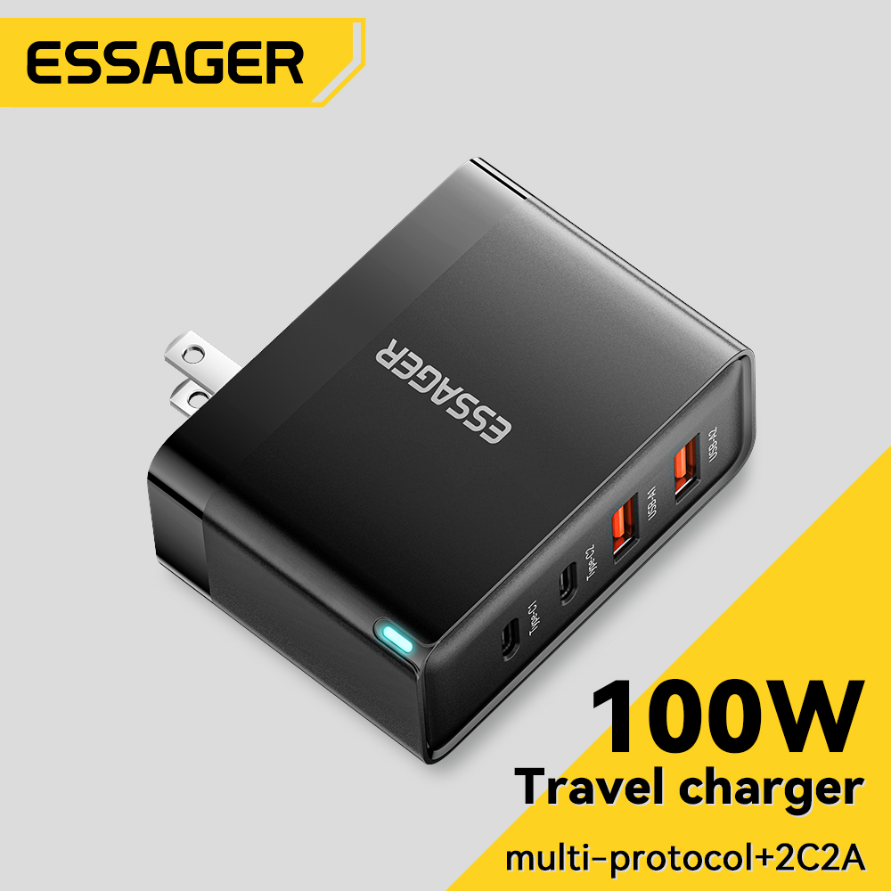 Essager Type C Gan Charger C A Pd W Fast Charging Charger For