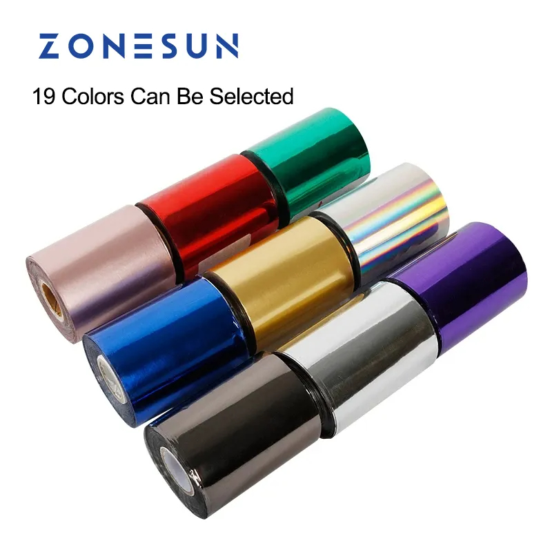 Zonesun Cm Cm Width Hot Stamping Foil Roll Heat Transfer Film Paper