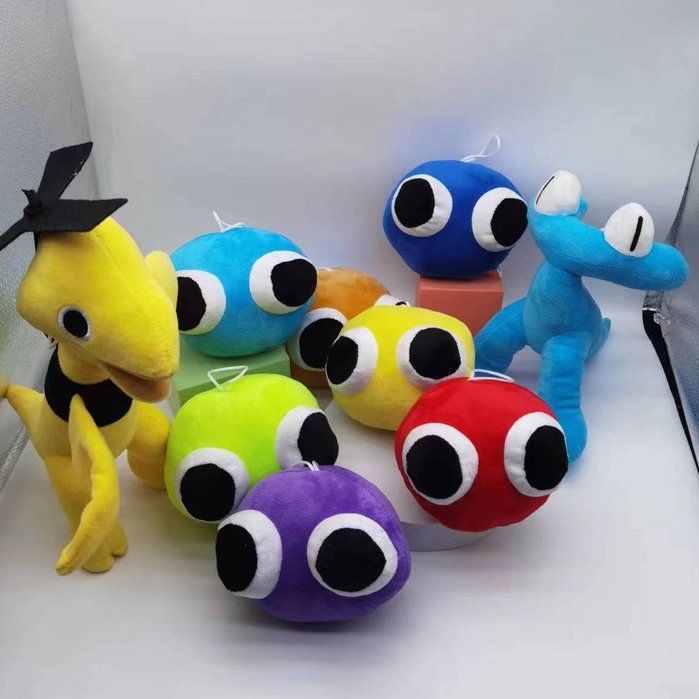 30cm Rainbow Friends 2 Roblox Game Peripheral Plush Toy Shopee Malaysia