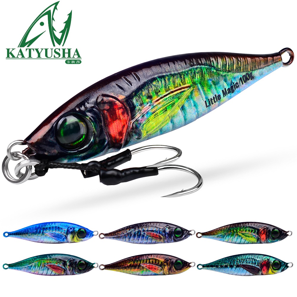 Katuysha Pc Sea Fishing Jigs Bait G G Metal Jigging Lure Artificial