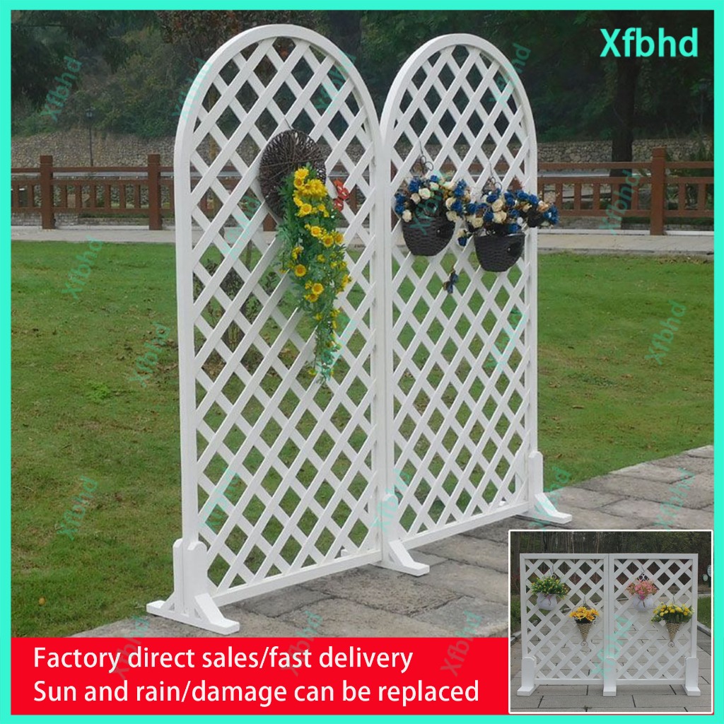 Antiseptic Wood Fence Outdoor Courtyard Fence Mesh Fence Garden Balcony