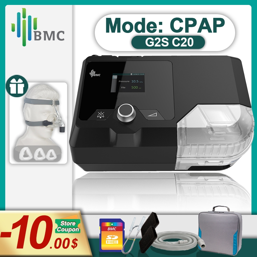 Bmc G S C Cpap Machine With Fixed Pressure And Leak Detection Alert