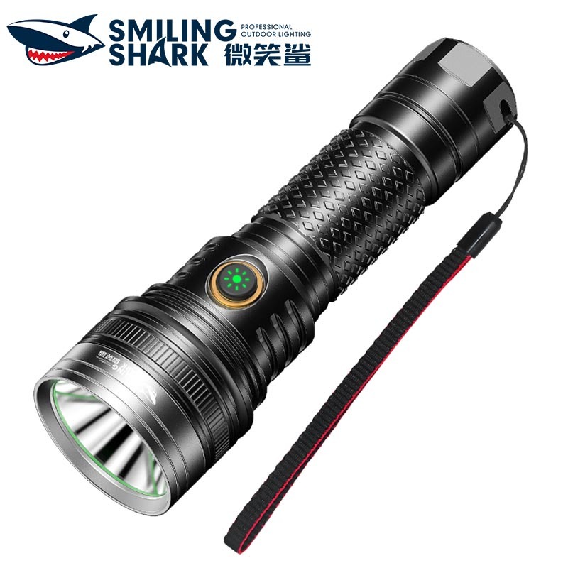 SmilingShark SD7129 Led Torch Light Super Bright Flashlight ST40 6000lm