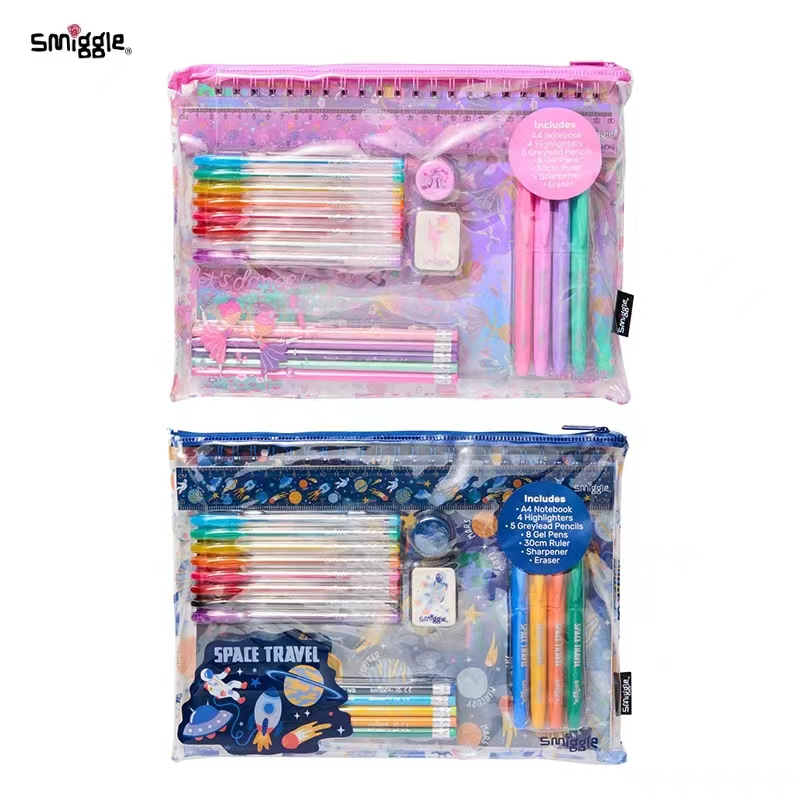 Smiggle Let S Go A4 Essentials Stationery Gift Pack Shopee Malaysia