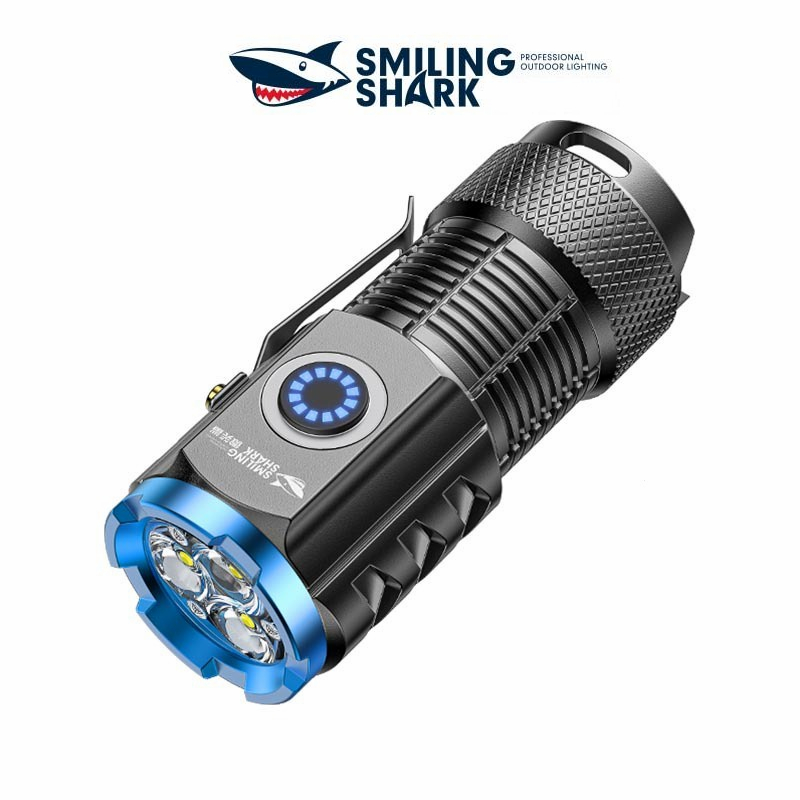 Smiling Shark Sd Mini Portable Torch Light Xpe Super Bright