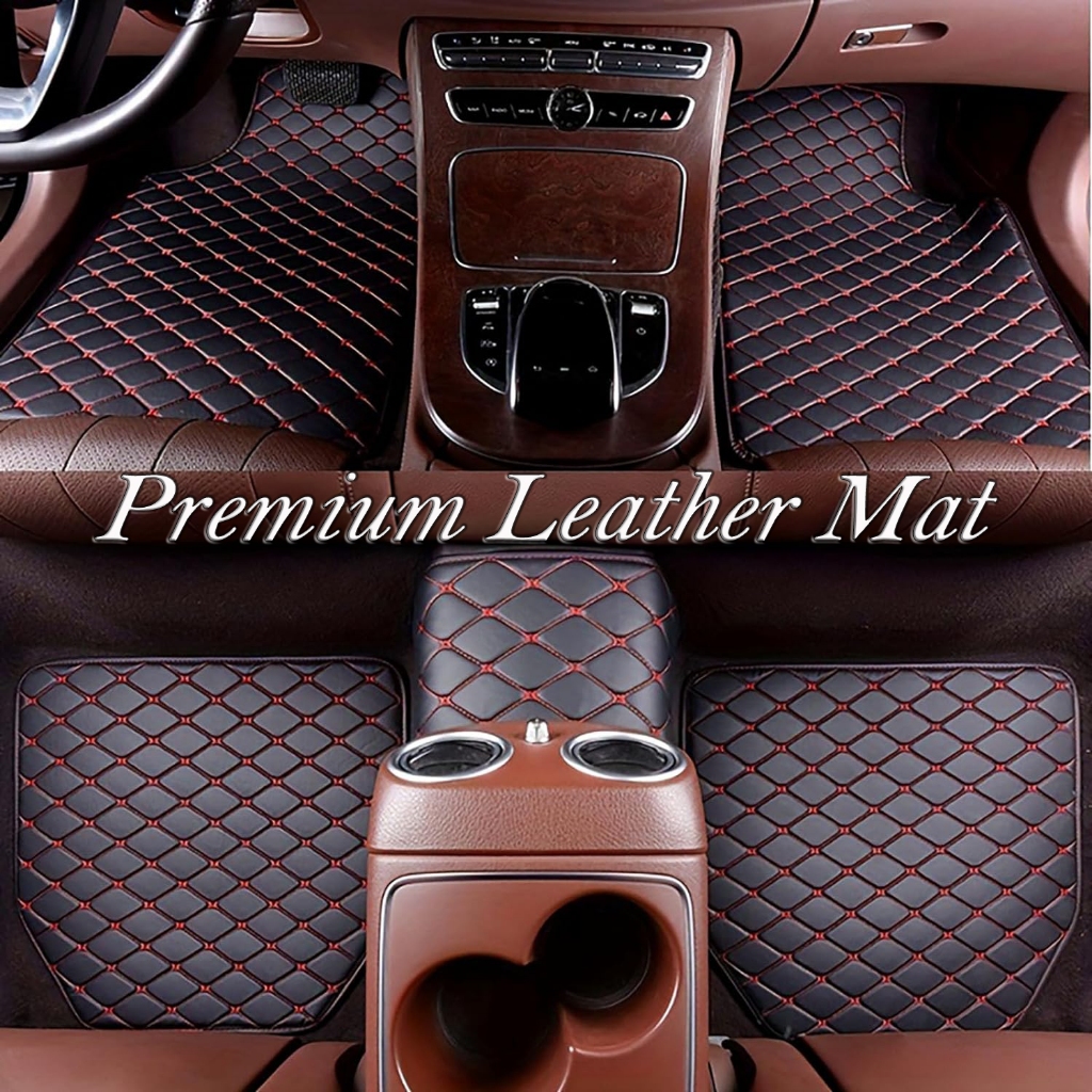 AOLA Premium Leather Car Carpet Floor Mats For Cars Karpet Car Interior