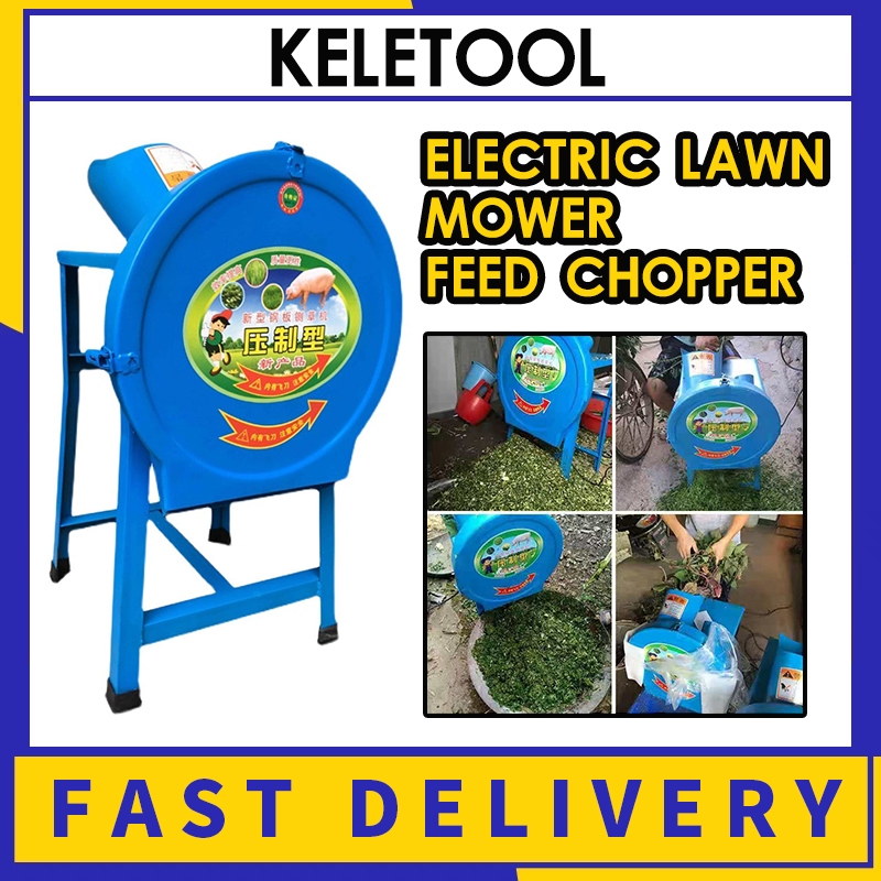 Electric Feed Chopper For Napier Grass And Lawn Mower Cincang Rumput