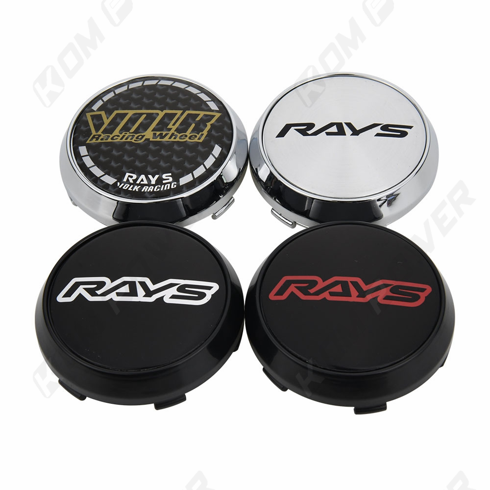 Pcs Od Mm Id Mm Rays Sport Rim Cap Volk Racing Sticker Wheel