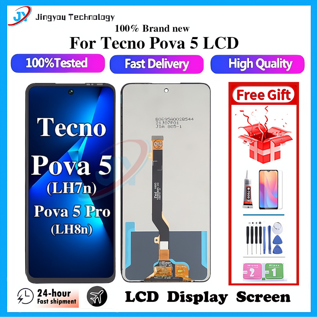 For Infinix Tecno Pova Pova Pro Lcd Digital Touch Screen Display