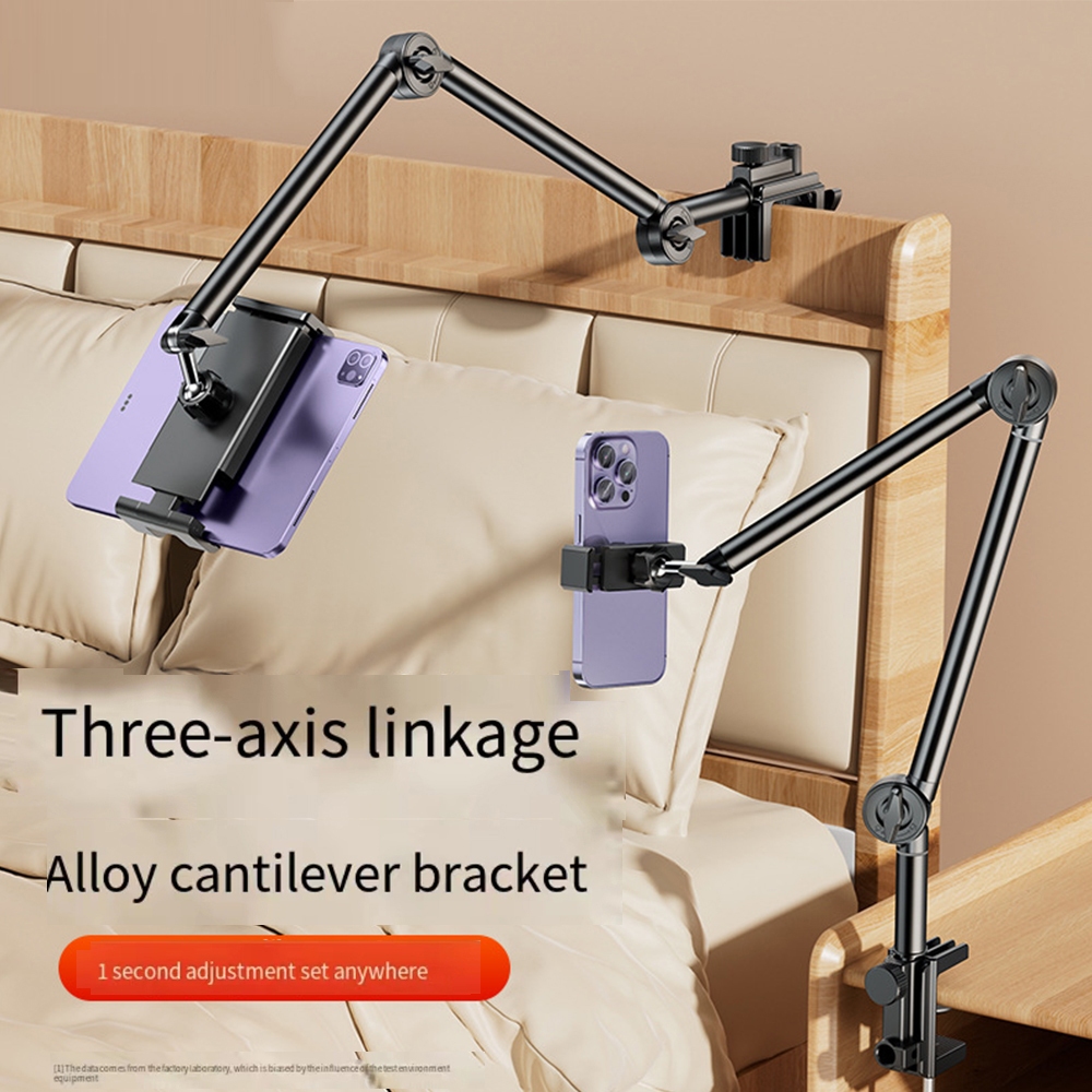 Cell Phone Tablet Cantilever Bracket Bedside Clip Lazy Bracket Bed Live