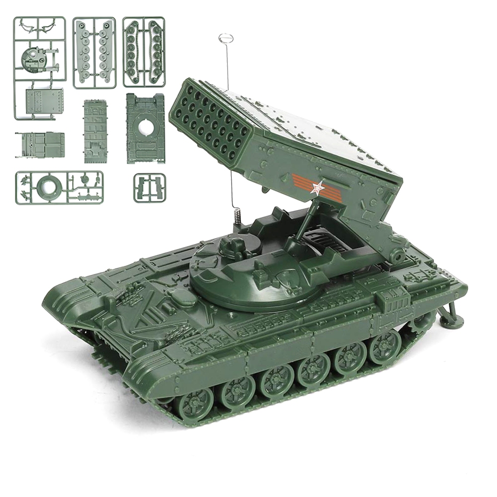 ViiKONDO Military Vehicle Army Men Toy Tank Easy Model Kit 1 72 Scale