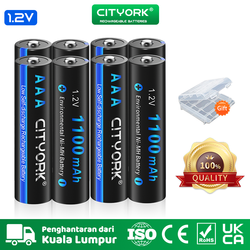 Cityork Aa Aaa Rechargeable Battery V Ni Mh Nimh Mah Mah