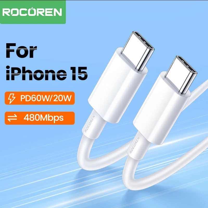 Rocoren W W W Usb C To Type C Pd Cable For Huawei Sangsung S