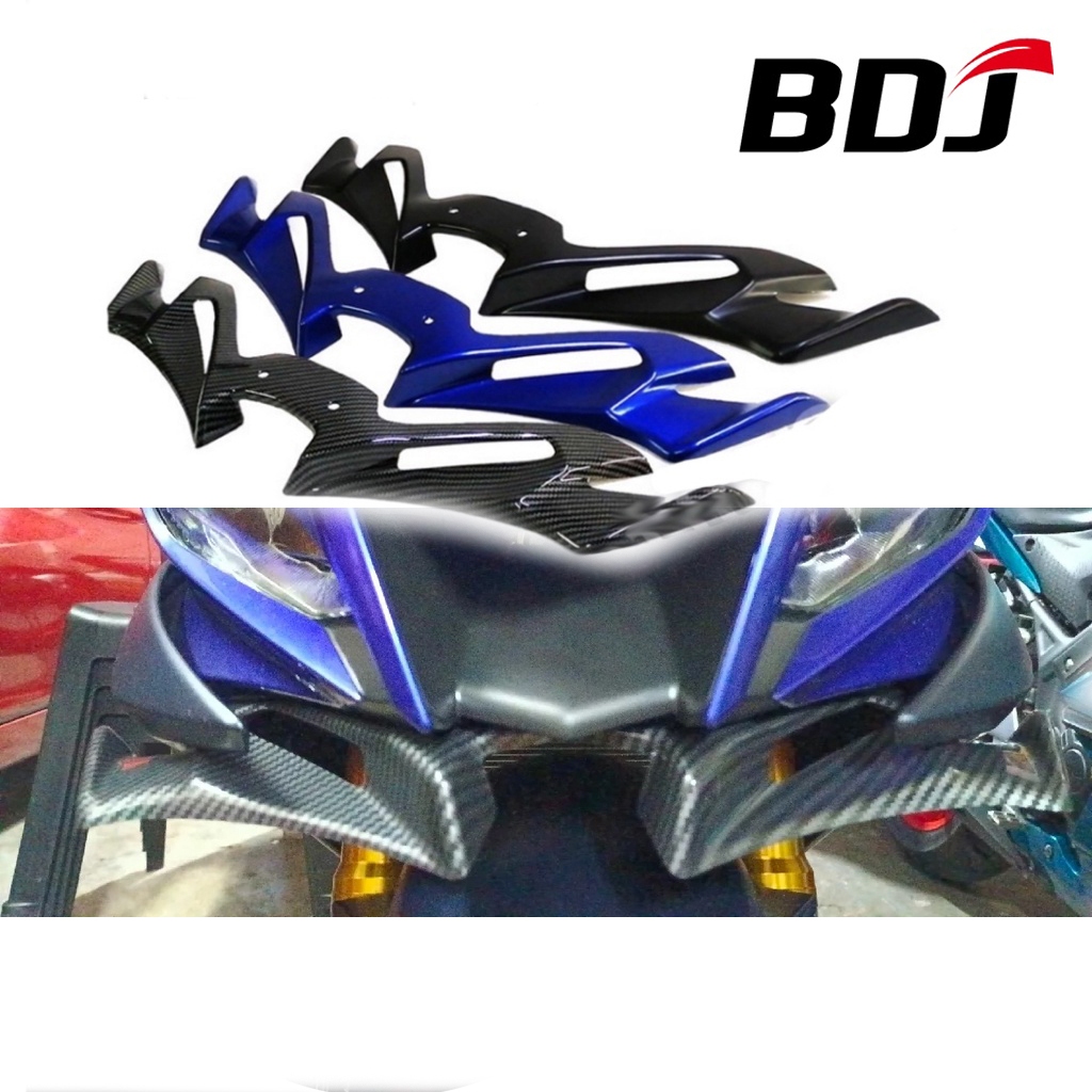 BDJ For Yamaha R25 V2 2019 2022 Front Winglet Fronts Fairing