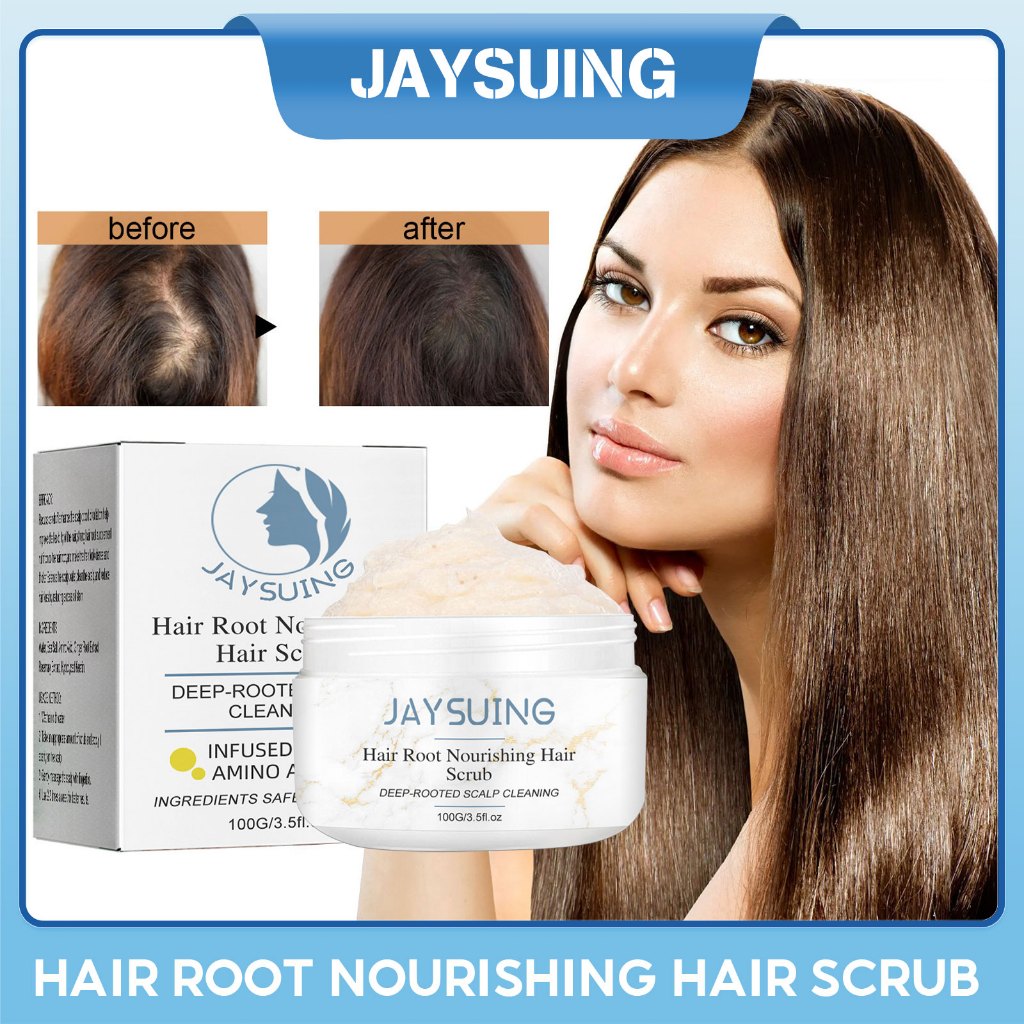 Ready Stock Jaysuing G Hair Regrowth Scrub Gentle Deep Cleaning