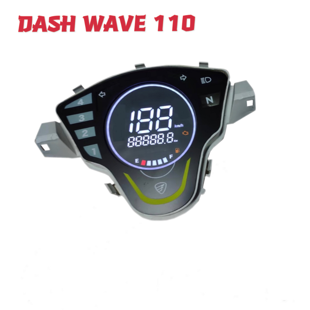 For Honda Dash110 V1 Wave Dash 110 Digital Meter Speedo Meter Shopee